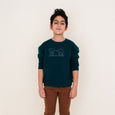 'curiosity love compassion' pullover